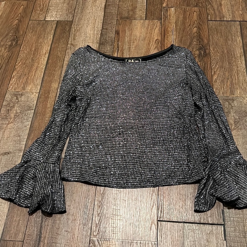 R&K Evening Sparkling Dressy Top